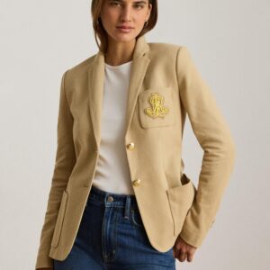 Жаккардовый блейзер Slim Fit