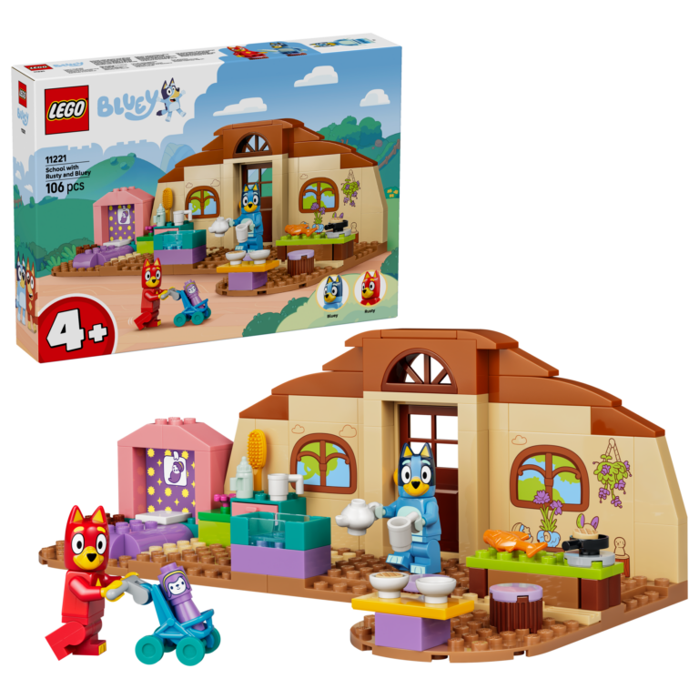 LEGO Bluey «Школа с Расти и Блуи» 11221 — фото 2