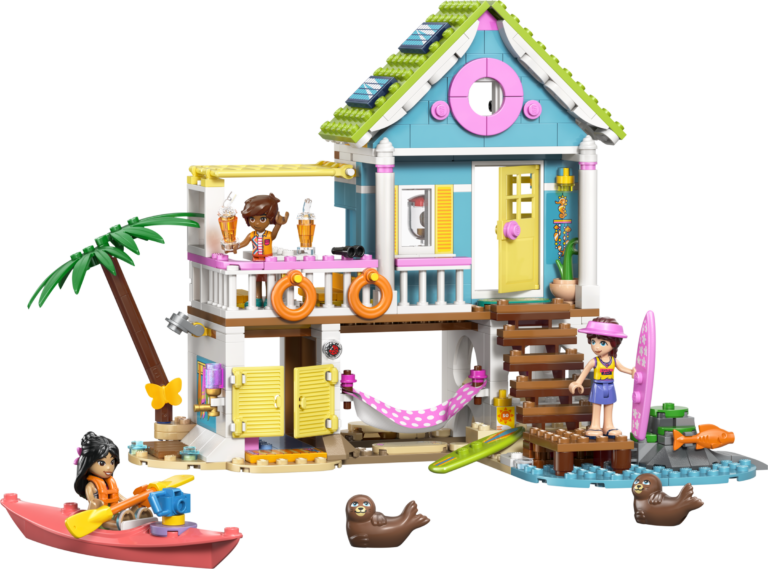 LEGO «Пляжный домик с тюленями» 42699 — фото 1
