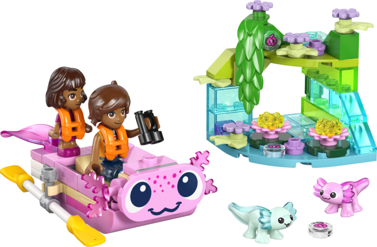 LEGO «Приключенческая лодка с Аксолотлем» 42681 — фото 1