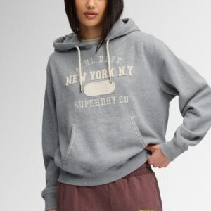 Укороченная толстовка с капюшоном Athletic Essential с аппликацией