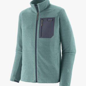 Мужская флисовая куртка R1 Air Patagonia, цвет Шалфейно-синий, полный вид