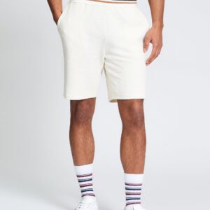 Мужские фактурные шорты Ben Sherman, молочные